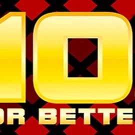 10s or Better slot logo by 1x2gaming at PricedUp Casino