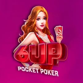Logo of 6 Up Pocket Poker from FlipLuck at PricedUp Casino