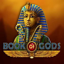 Logo of Book of Gods from BF Games at PricedUp Casino