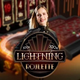 Lightning Roulette casino game by Evolution – featured logo at PricedUp Casino